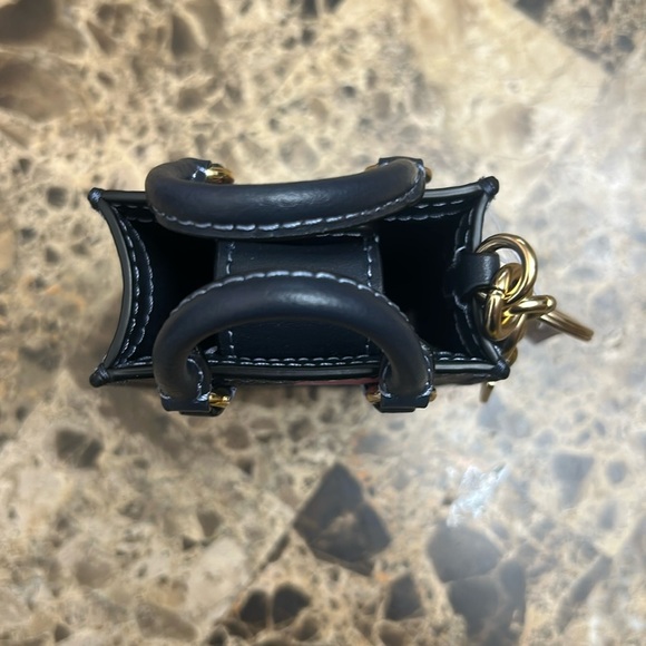 Coach Navy and Red Cherry Tote. Keychain/Purse Charm. - Picture 6 of 9